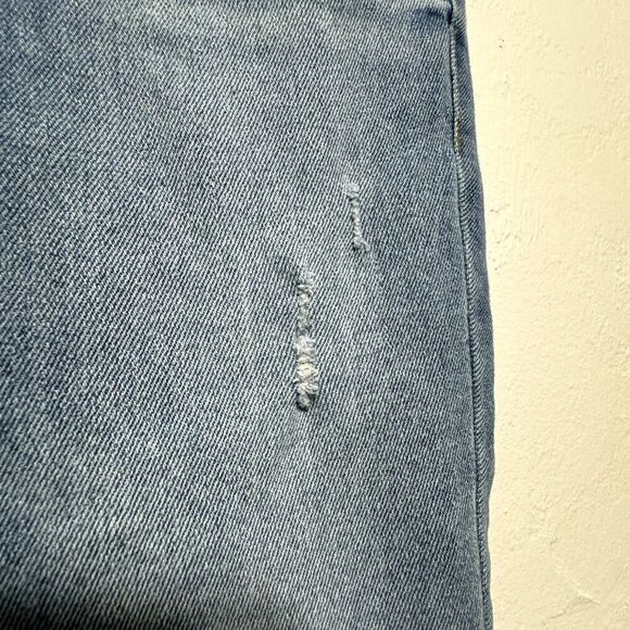 William Rast Jeans Stretch Perfect Skinny Distressed Denim Mid Rise Women sz 24 - Picture 3 of 12